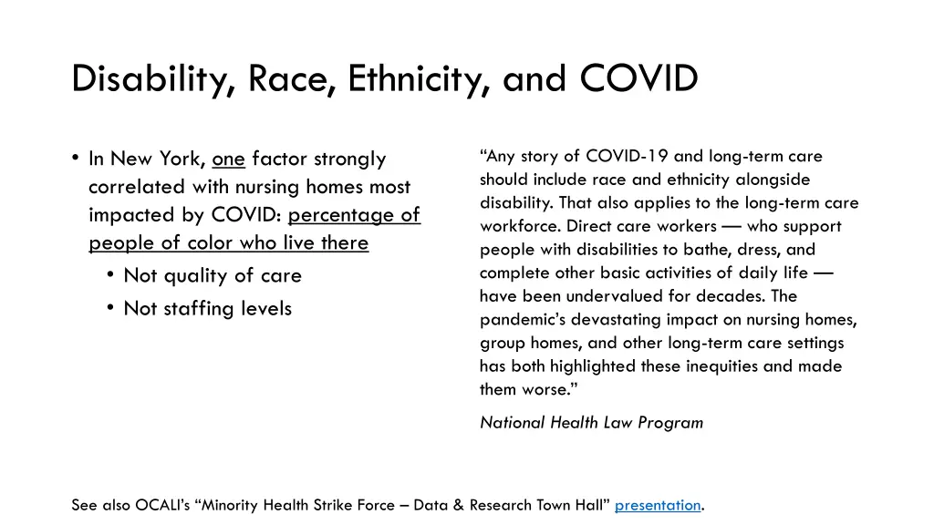 disability race ethnicity and covid