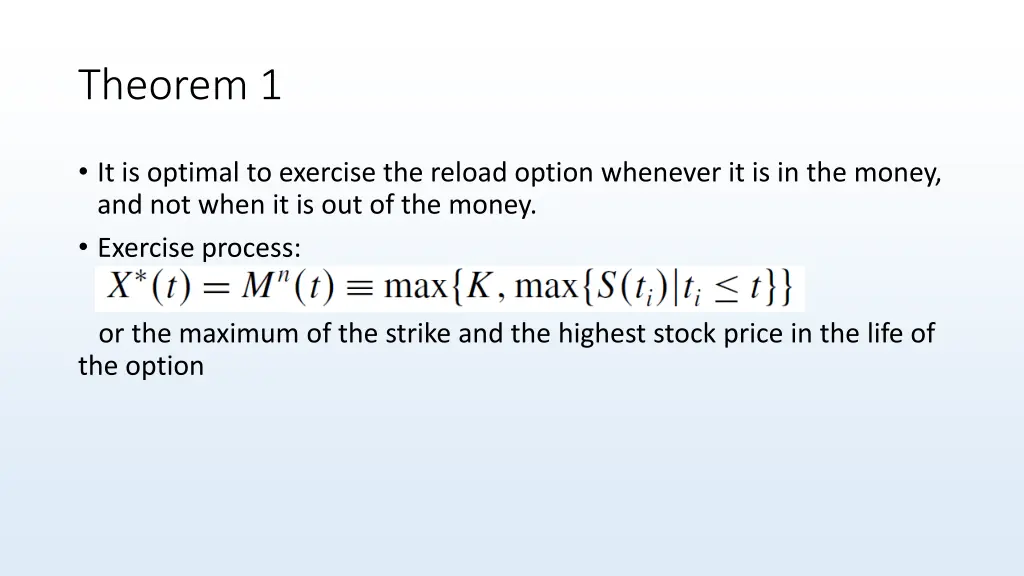 theorem 1