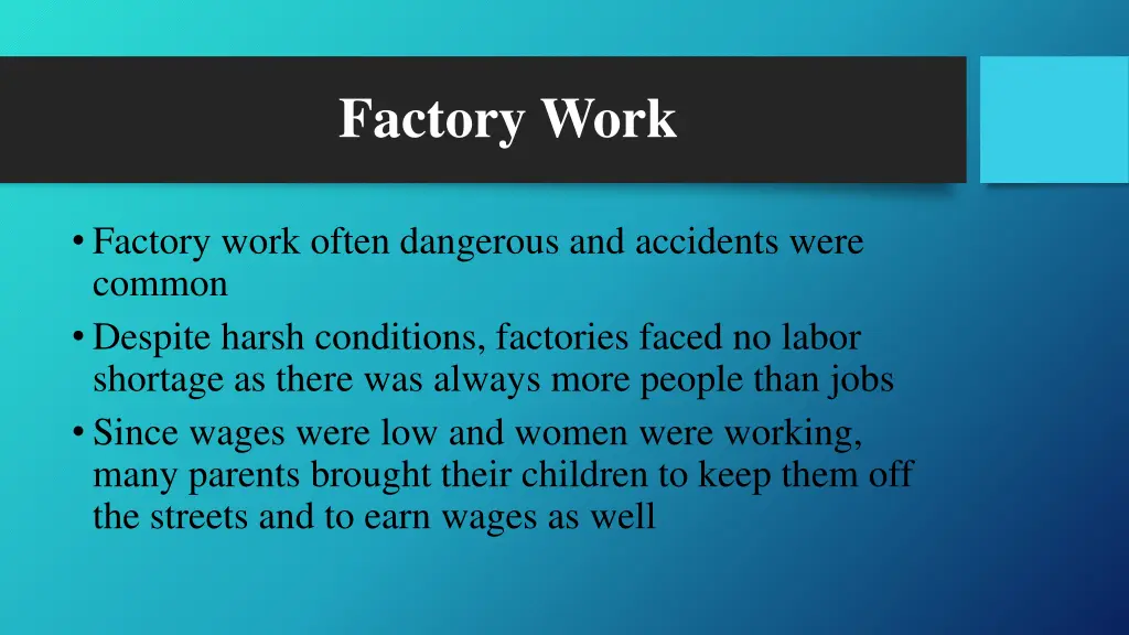 factory work 1