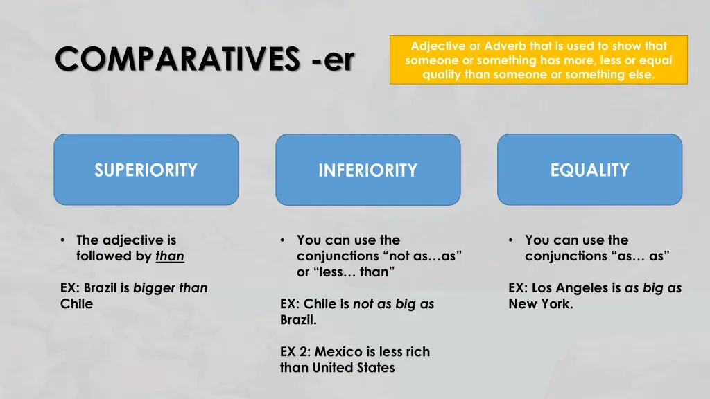 comparatives er