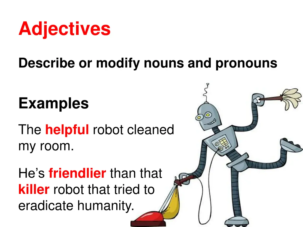 adjectives