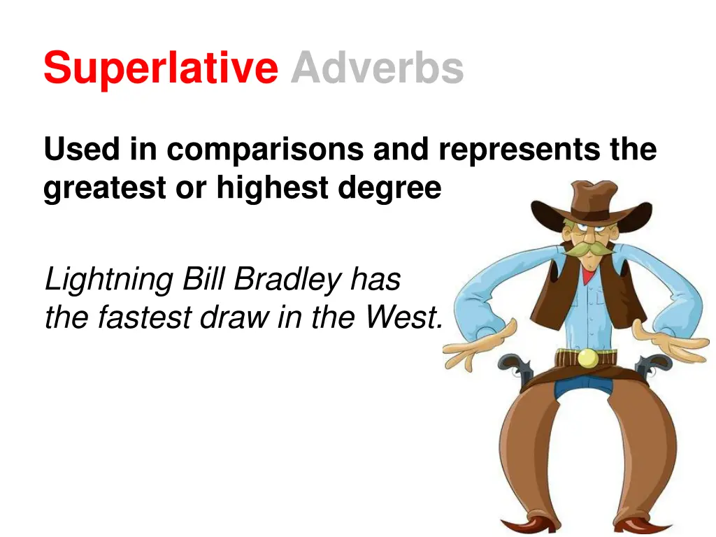 superlative adverbs