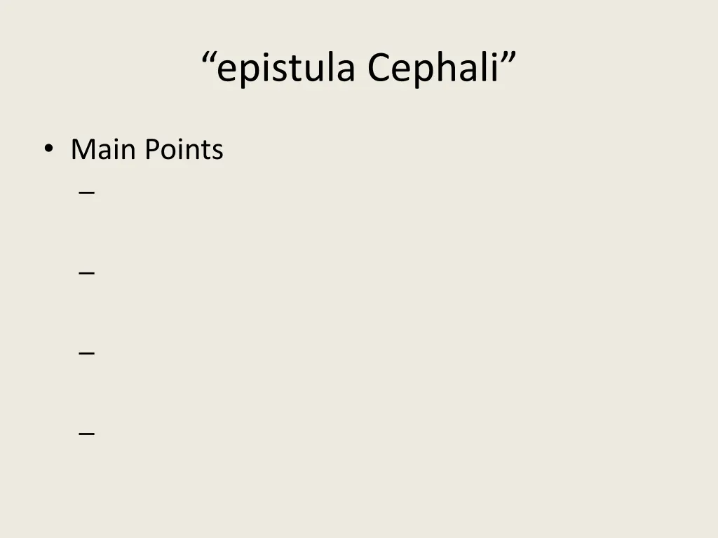 epistula cephali 1