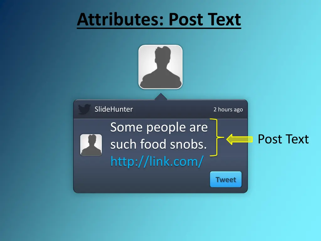 attributes post text