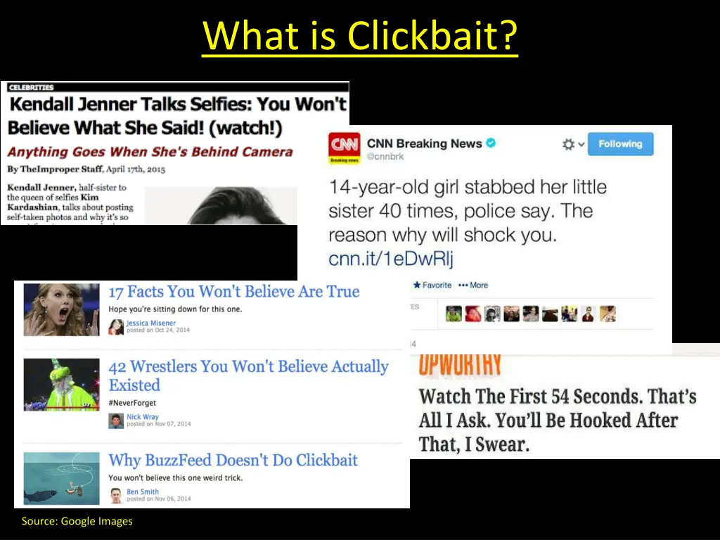 what is clickbait