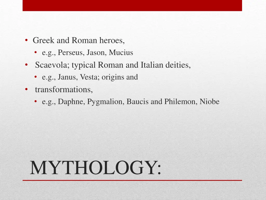 greek and roman heroes e g perseus jason mucius