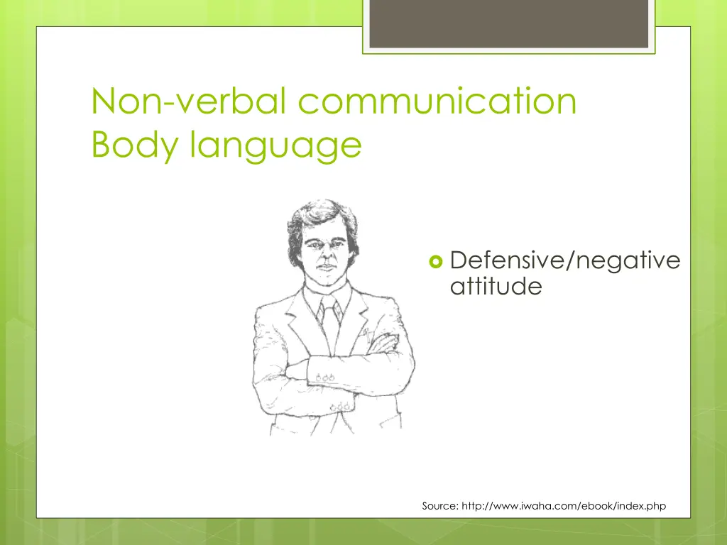 non verbal communication body language 4