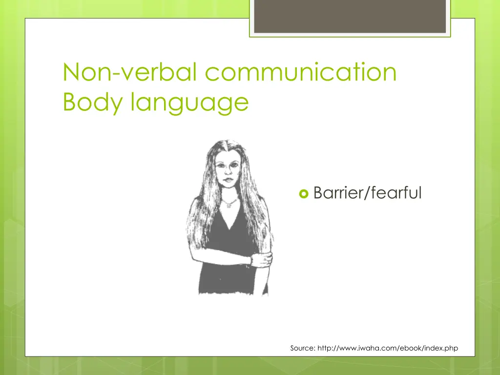 non verbal communication body language 5