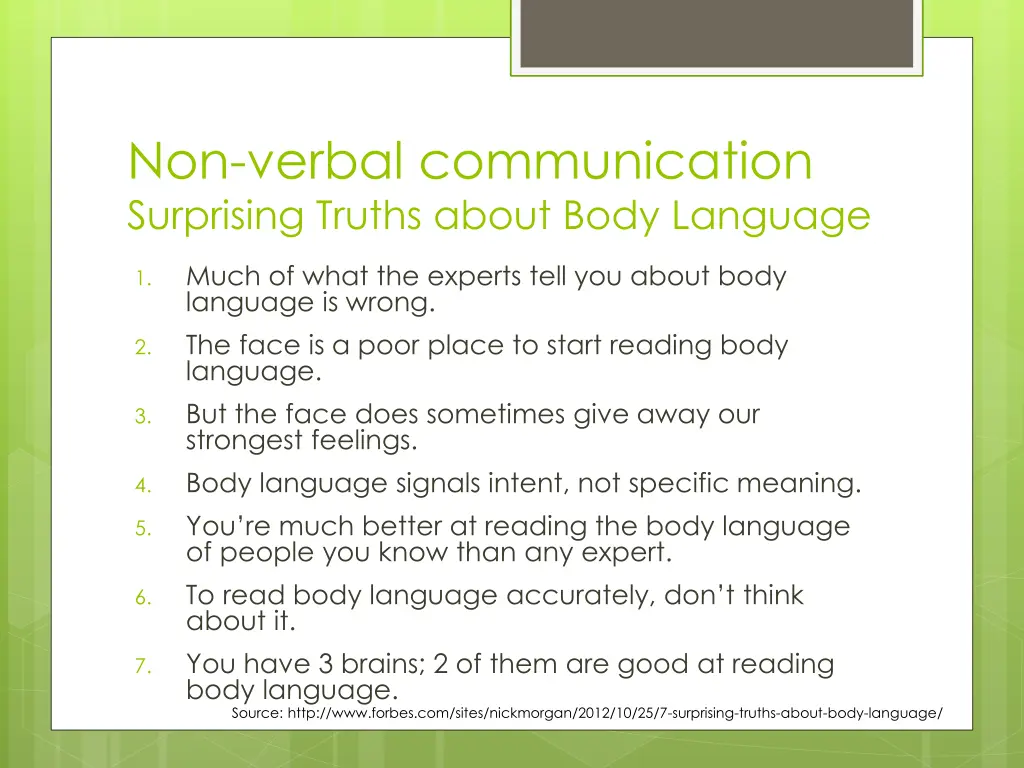 non verbal communication surprising truths about