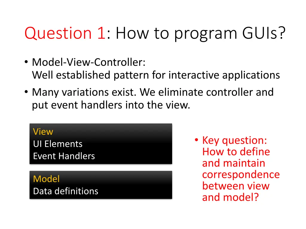 question 1 how to program guis 2