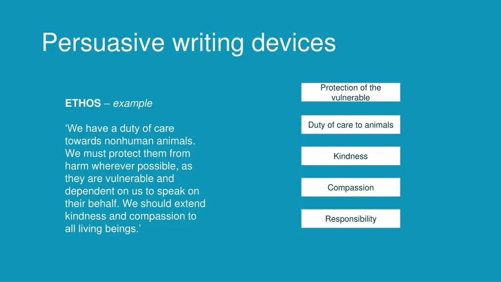 persuasive writing devices 12