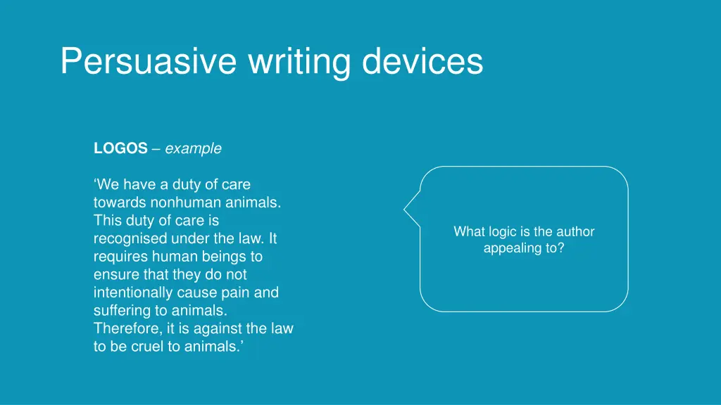 persuasive writing devices 13