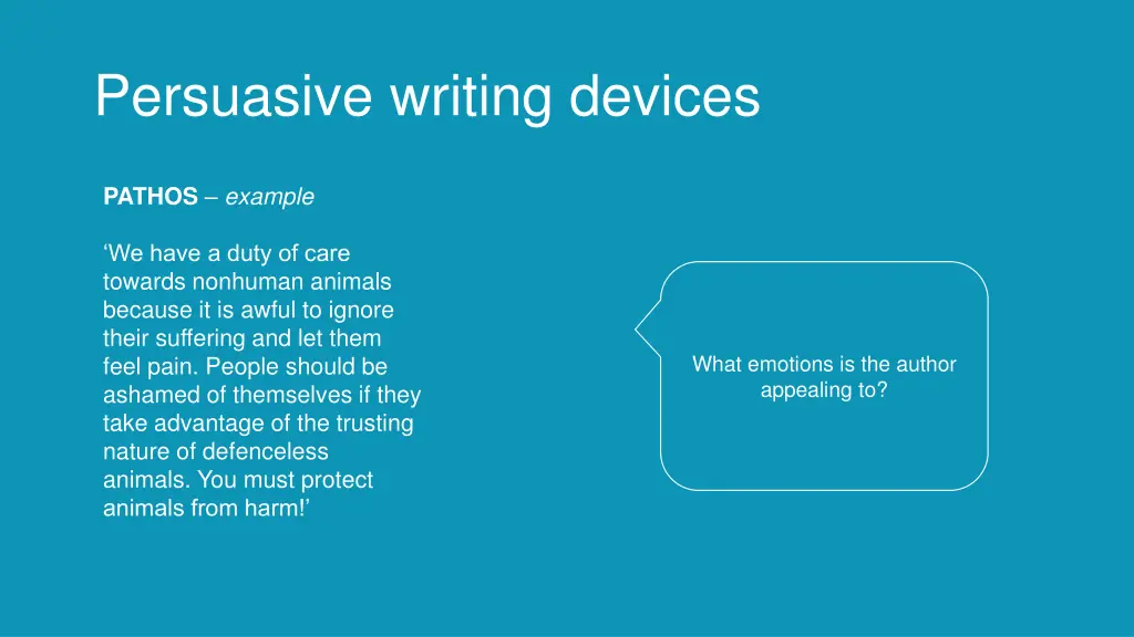 persuasive writing devices 15