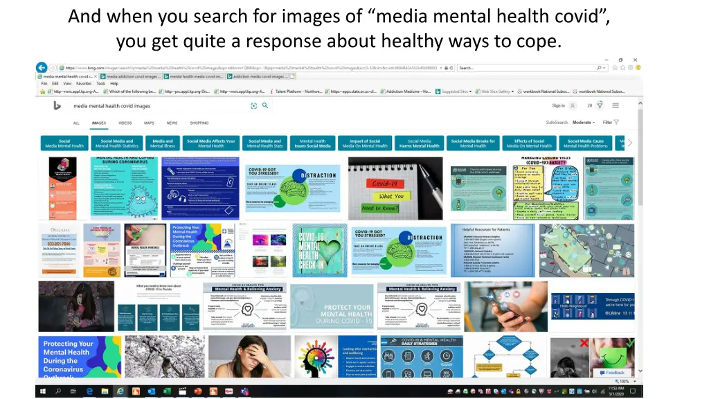 and when you search for images of media mental