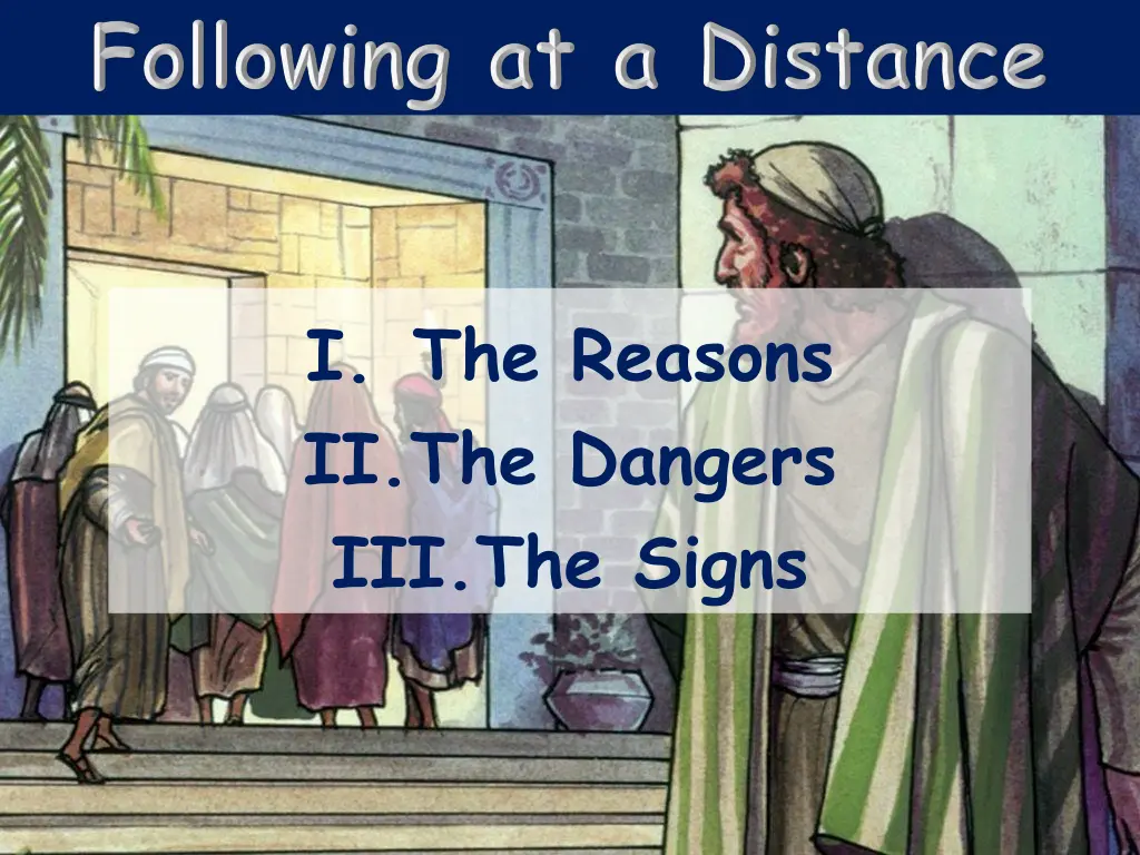 i the reasons ii the dangers iii the signs 1