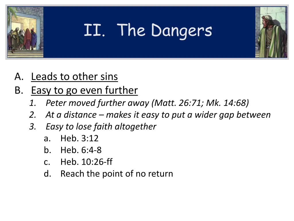 ii the dangers 1