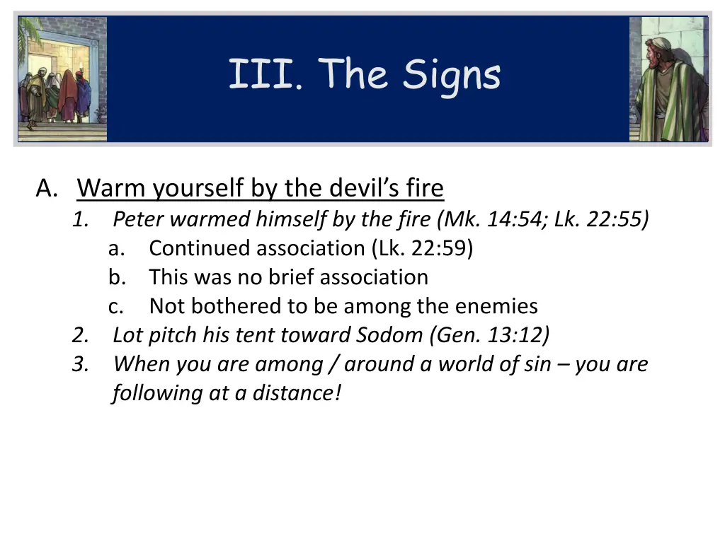 iii the signs