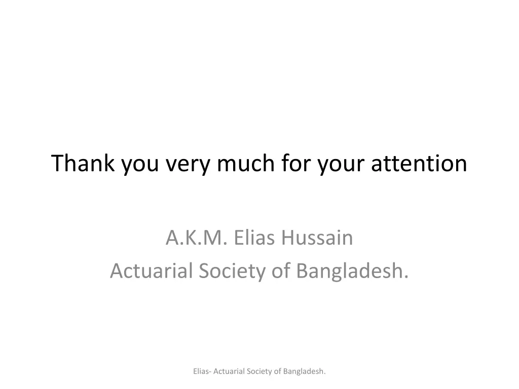 thank you very much for your attention