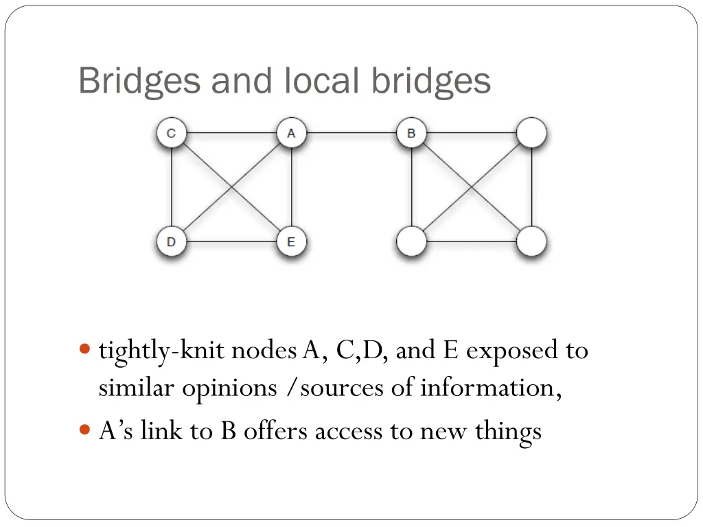 bridges and local bridges 1