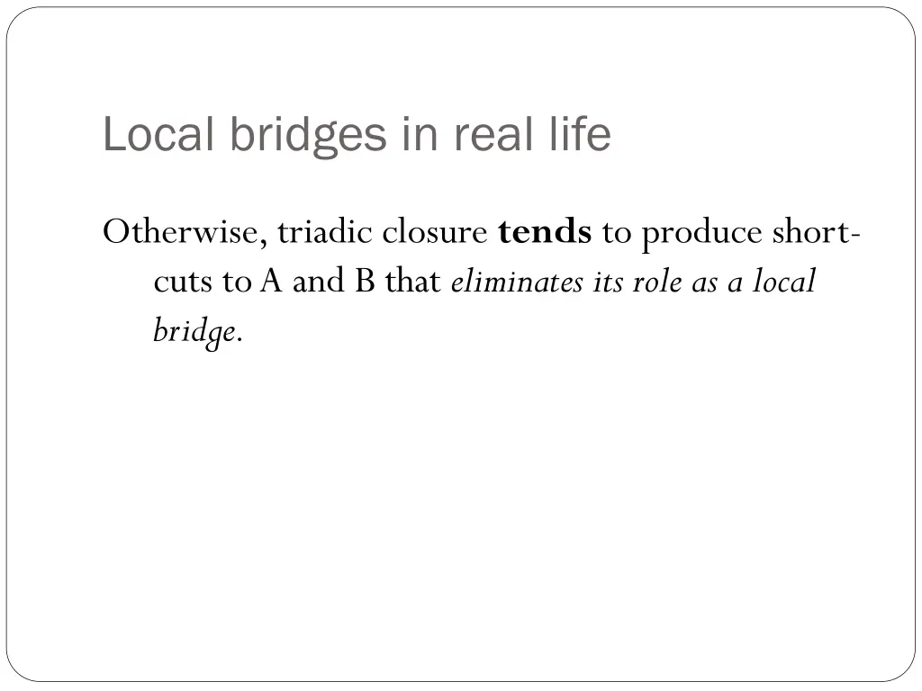 local bridges in real life 1