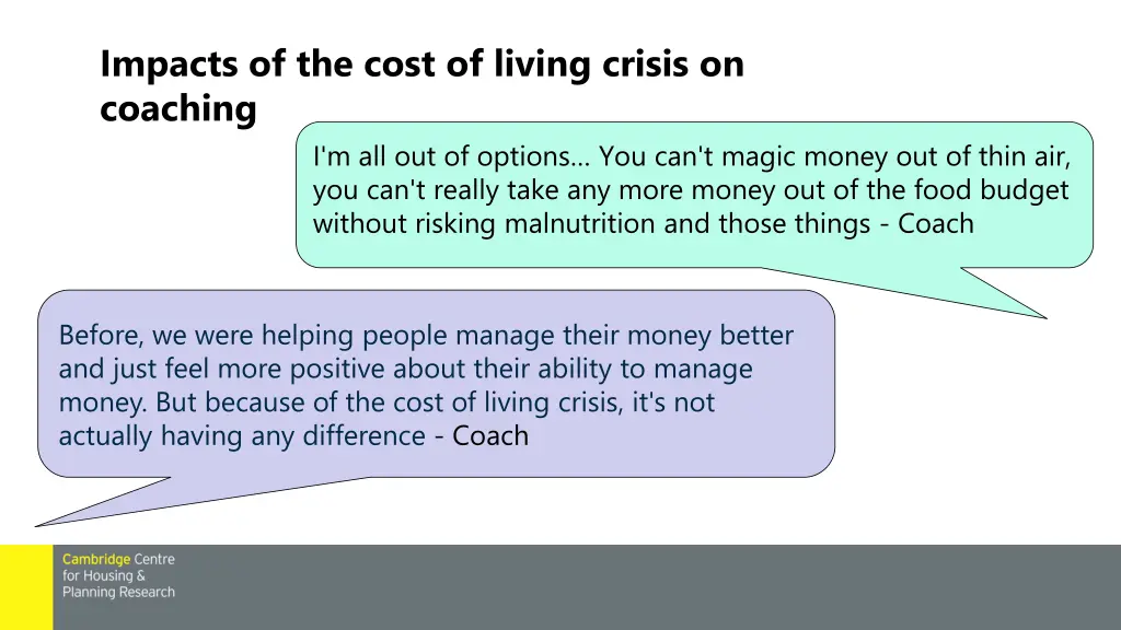 impacts of the cost of living crisis on coaching 1