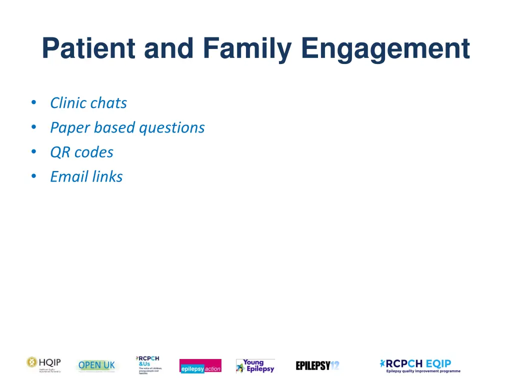 patient and family engagement