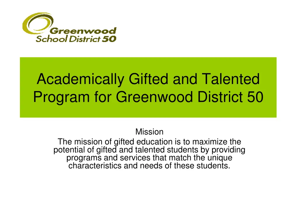 academically gifted and talented program 1