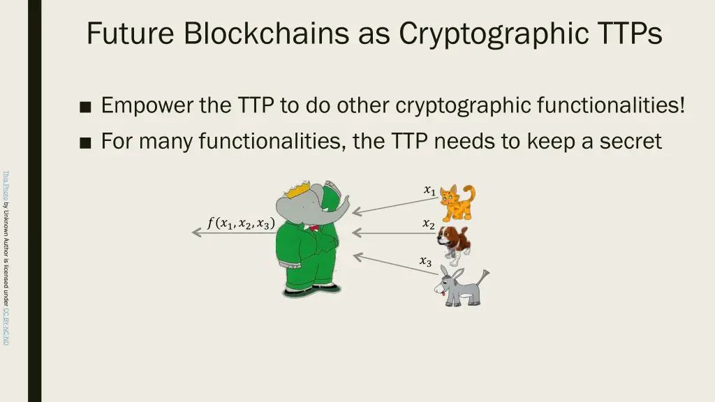 future blockchains as cryptographic ttps