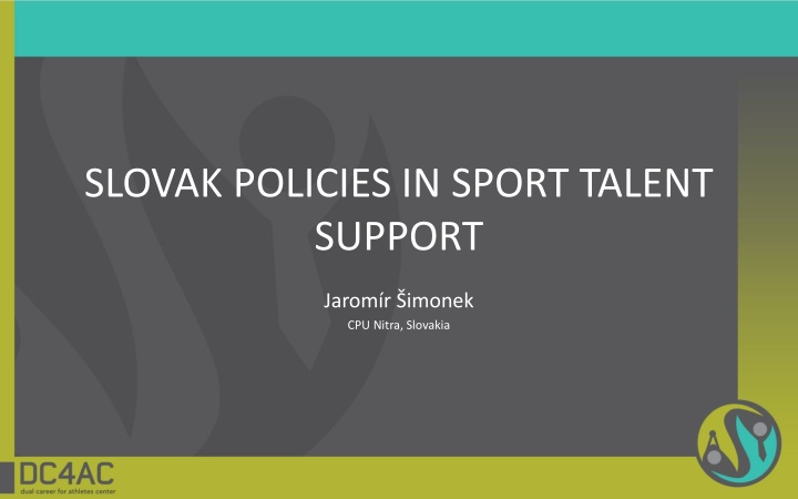 slovak policies in sport talent support