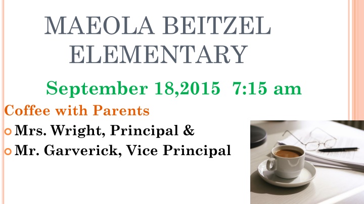 maeola beitzel elementary september 18 2015