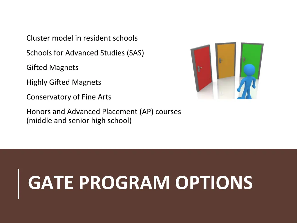 cluster model in resident schools