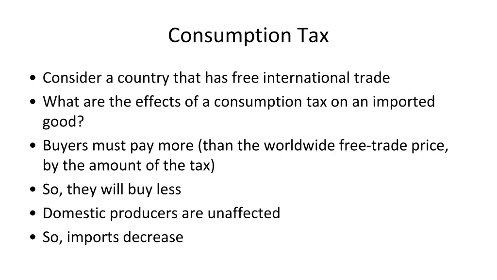 consumption tax 1