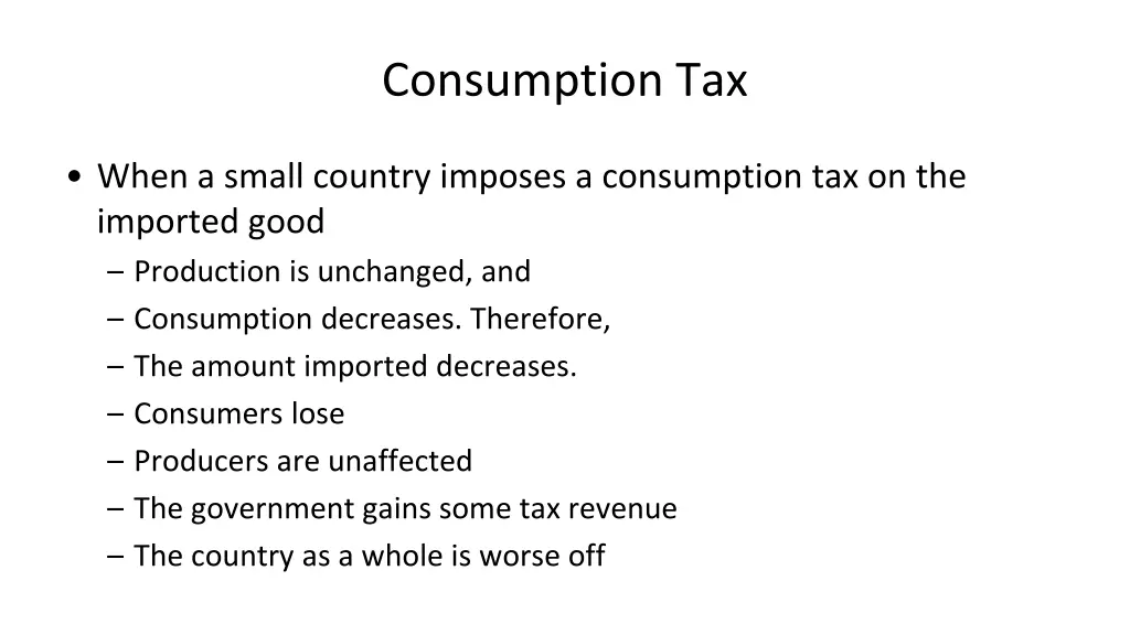 consumption tax 5