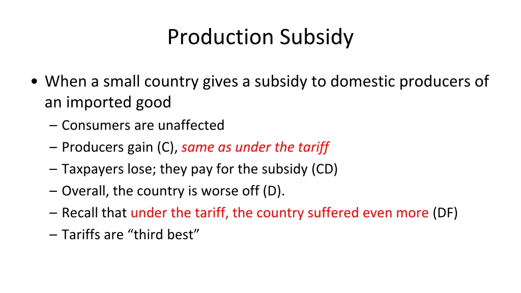 production subsidy 5