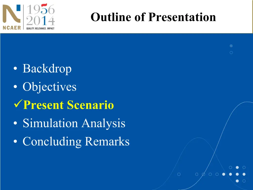 outline of presentation 2