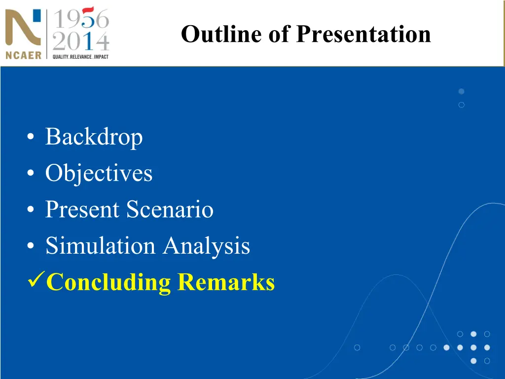 outline of presentation 4