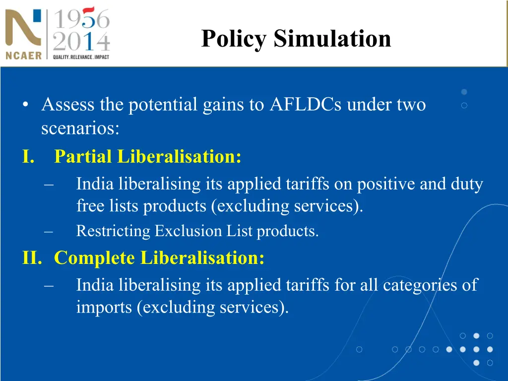 policy simulation