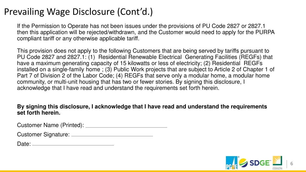 prevailing wage disclosure cont d 1