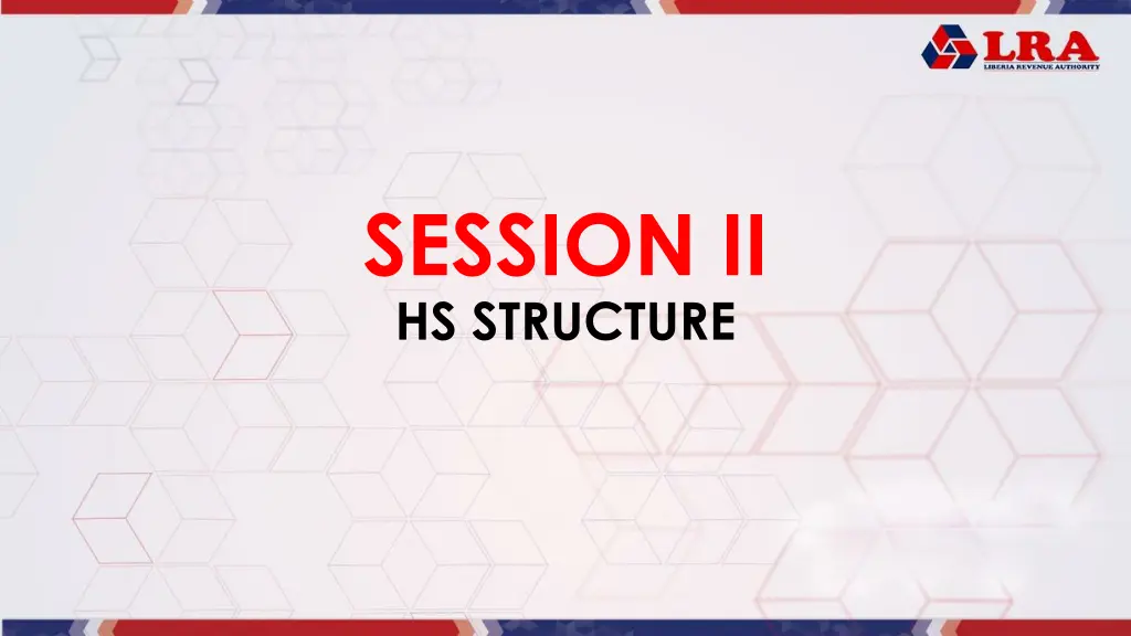 session ii hs structure