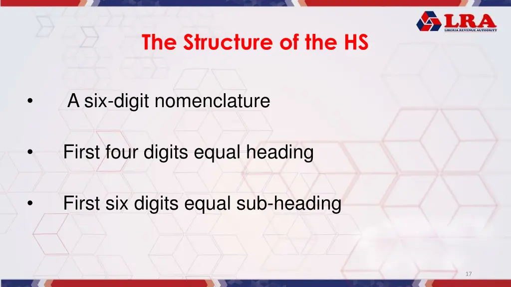 the structure of the hs