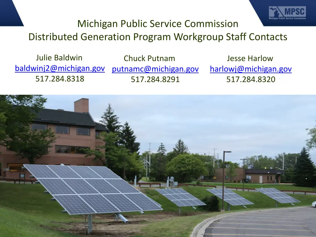 michigan public service commission distributed