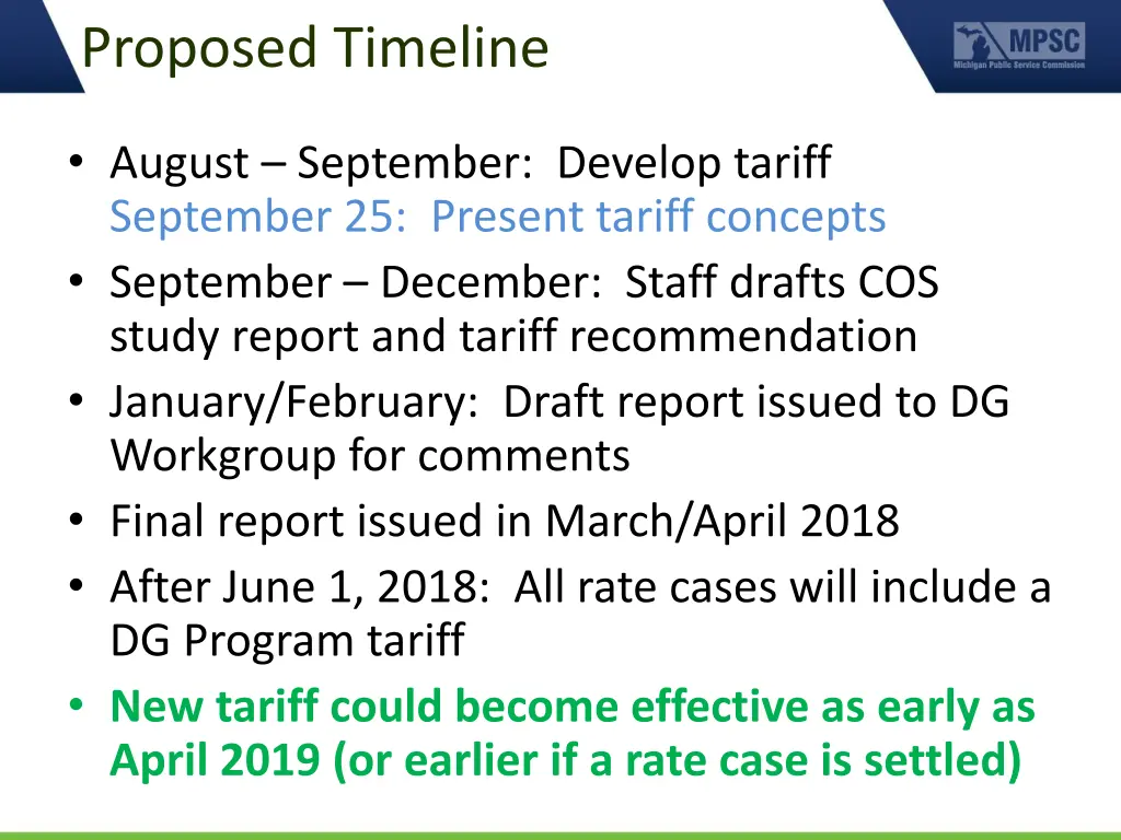 proposed timeline 1