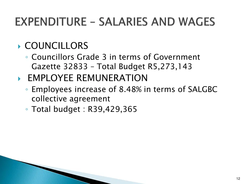 councillors councillors grade 3 in terms