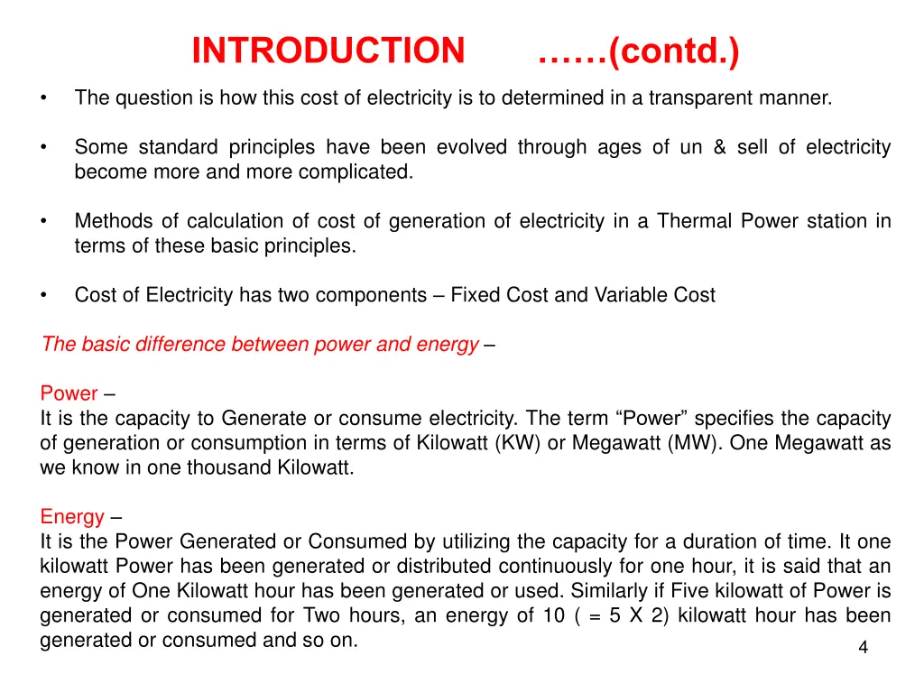 introduction contd