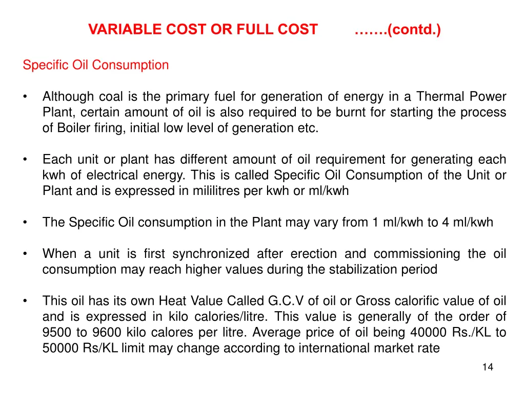 variable cost or full cost contd 1