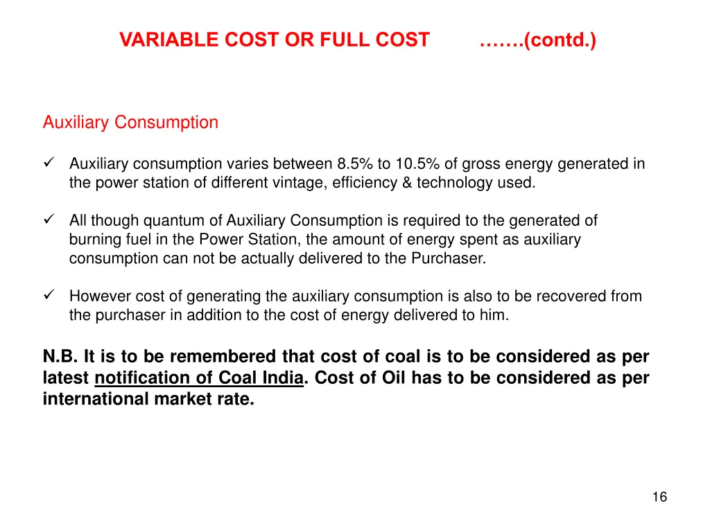 variable cost or full cost contd 3