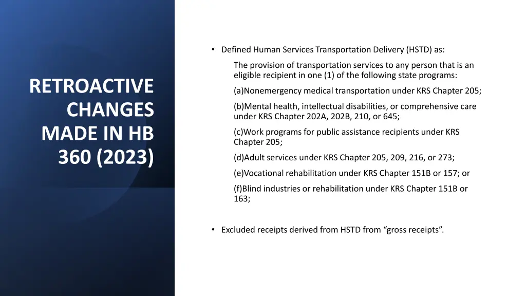 defined human services transportation delivery