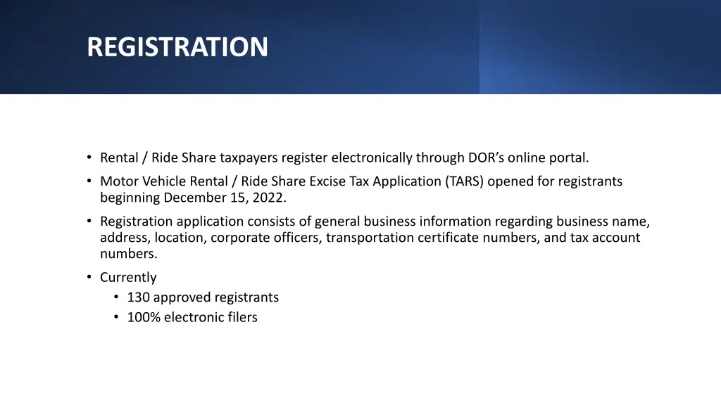 registration