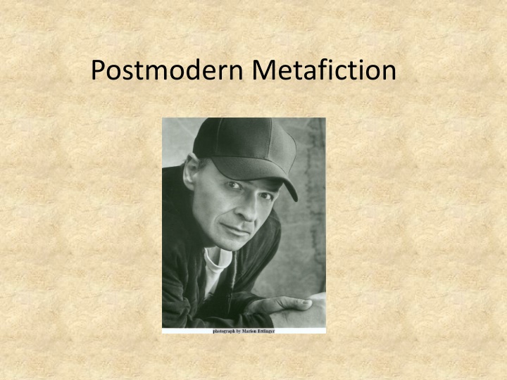 postmodern metafiction