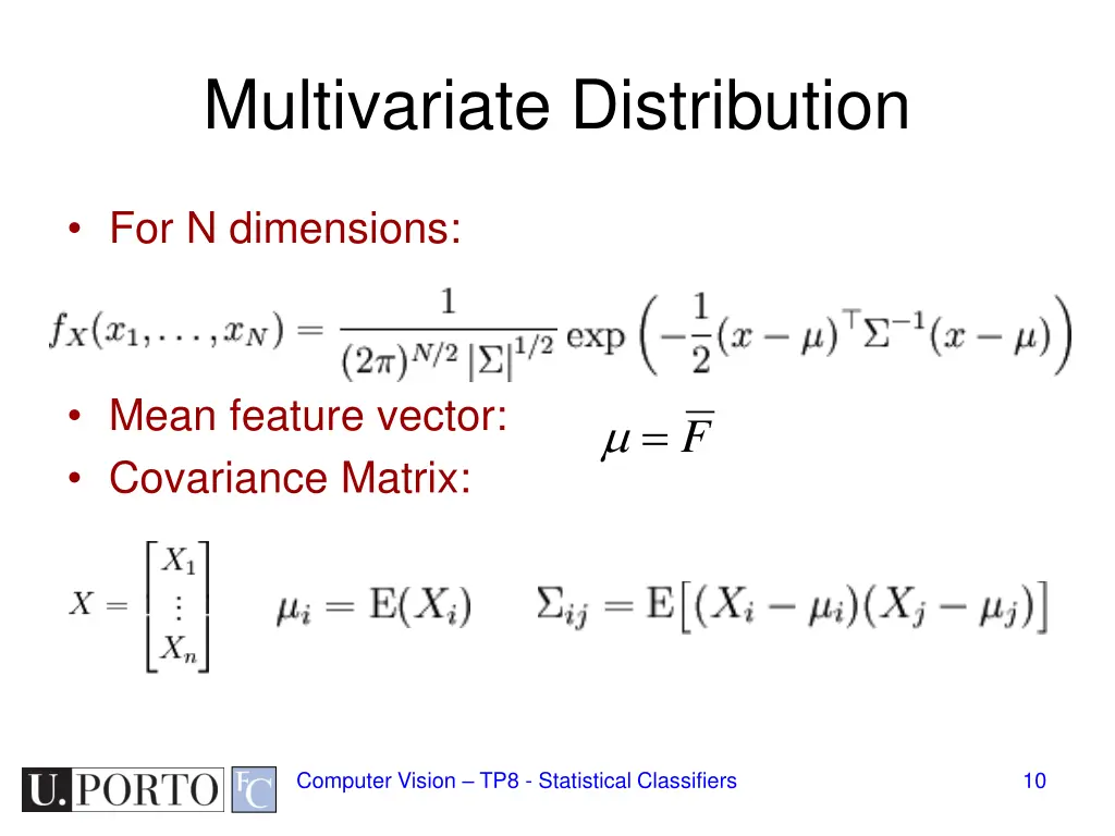 multivariate distribution